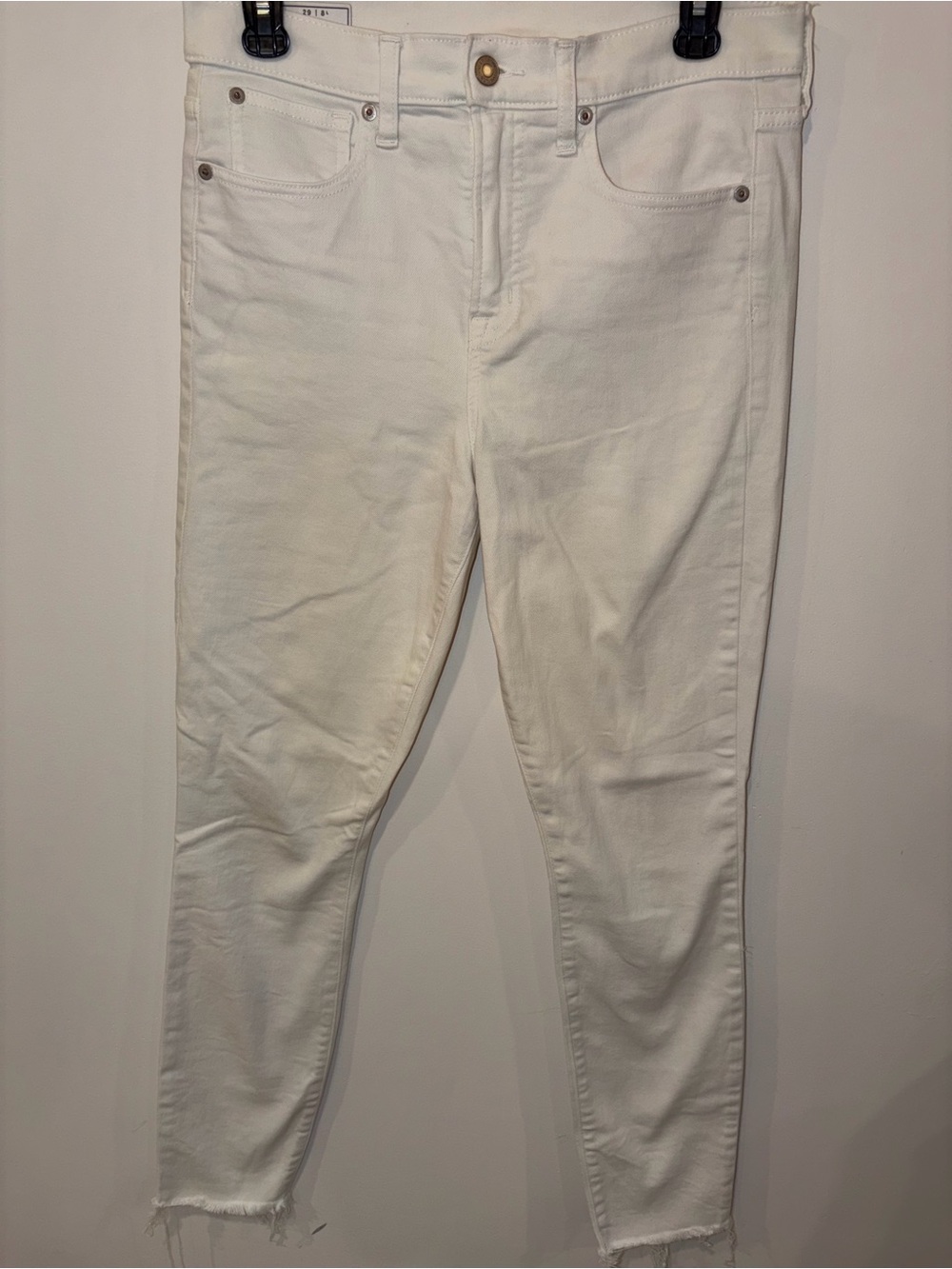 Gap High-Rise True Skinny Jeans White